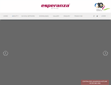 Tablet Screenshot of esperanzacorporate.com